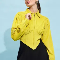 STREET 9 Striped Pure Cotton Tailored Jacket-image-47
