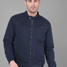 Canary London Mandarin Collar Cotton Bomber-picture-11