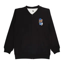 CAVIO Boys Stand Collar Lightweight Bomber Jacket with Embroidered With T-Shirt-13