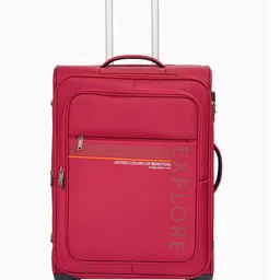 United Colors of Benetton Unisex Garret Printed Medium Soft-Sided Trolley Bag-picture-12