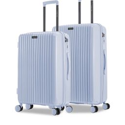 Nasher Miles Set Of 2 Auroville Textured Hard-Sided Trolley Bags-21