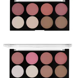 MARS Set of 2 Fantasy Palette Matte Blusher with Highlighter & Bronzer - Shades 01 & 02-image-72