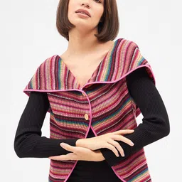 Kibo Women Wool Shrug-picture-42