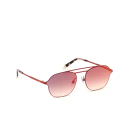 WEB EYEWEAR Unisex Aviator Sunglasses WE0248 58 67G-Brown-image-25