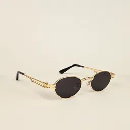 Voyage Unisex Oval Sunglasses with UV Protected Lens B80580MG5182-13