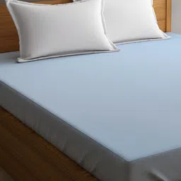 GADDA CO Blue Terry Cotton Fitted Waterproof Queen Size Mattress Protector-image-51