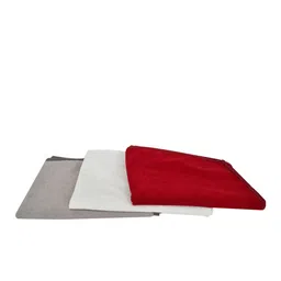 Adbeni Infants Grey & White 3 Pieces 210 GSM Waterproof Mattress Protectors-image-29