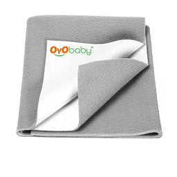OyO Baby Grey Waterproof Mattress Protector-image-21