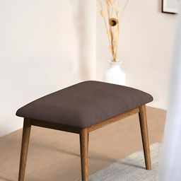 Chumbak Brown Square Shaped Pre-Assembled Wooden Cushion Lounge Chair-picture-30