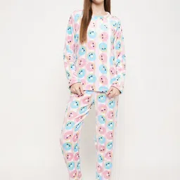 Camey Conversational Printed Night suit-picture-20