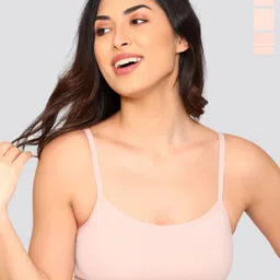 Kalyani Mia Pack of 3 Full Coverage Cotton Beginners Bra With All Day Comfort-52