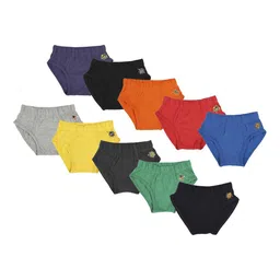 BRAT Boys Pack Of 6 Assorted Basic Briefs BR-BI-BR003-IE-2X5-6-PO6-49