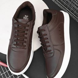 The Roadster Lifestyle Co. Men Brown Lace-Up Lightweight Sneakers-image-36