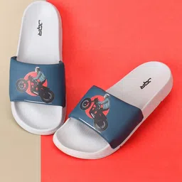 JQR Men Printed Sliders-3