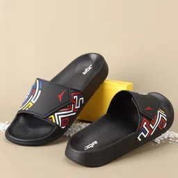 JQR Men Printed Sliders-56