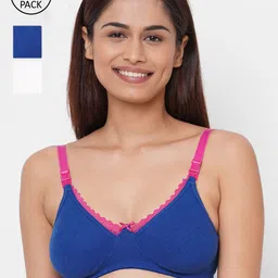 Inner Sense Women Pack of 3 Multi Solid Soft Antimicrobial Nursing Bra-image-8