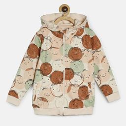 MINI KLUB Boys Graphic Printed Hooded Sweatshirt-11