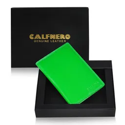 CALFNERO Unisex Leather Passport Holder-15
