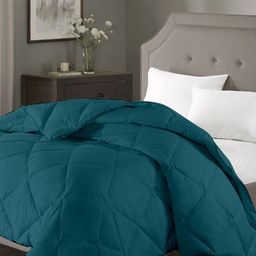 RAZZAI Teal Geometric Microfiber AC Room 150 GSM Double Bed Comforter-picture-7