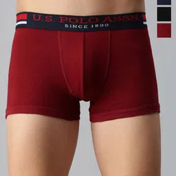 U.S. Polo Assn. Pack of 4 Pure Cotton Trunks 15823124-1-15823116-1-image-73