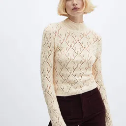 MANGO Open-Knit Pullover-image-54