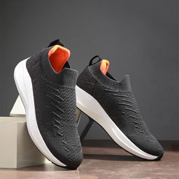 HRX by Hrithik Roshan Men Grey Mesh Walking Sports Shoes-46