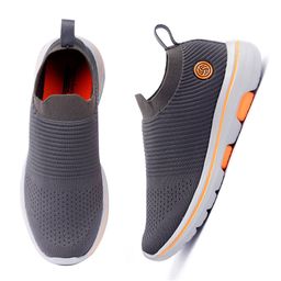 bacca bucci Men Grey Mesh Walking Non-Marking Shoes-picture-37