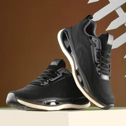 HRX by Hrithik Roshan Men Black Flyknit Mesh Running Shoes-11