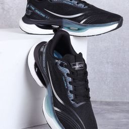 Columbus Men Mesh Running Non-Marking Lace-Ups Shoes-image-15