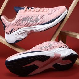 FILA Women Mesh Lace-Up Running Shoes-image-37