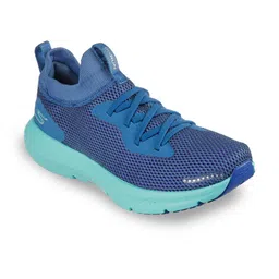 Skechers Women Blue GO RUN Running Non-Marking Shoes-image-50