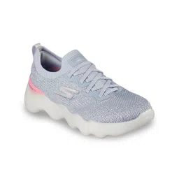 Skechers Women Grey Mesh Go Walk Massage Fit Upsurge Sports Shoes-picture-14