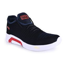 Campus Men Navy Blue Mesh Running Shoes-picture-32