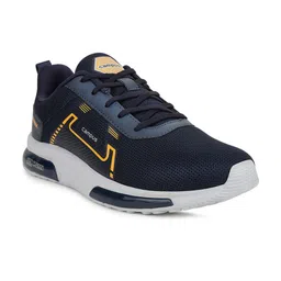 Campus Men Navy Blue Mesh Running Shoes-image-18