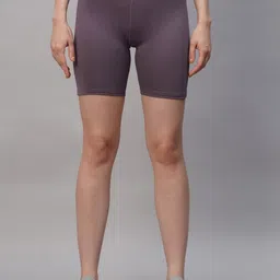 AESTHETIC NATION Women Slim Fit High-Rise Dri-FIT Sports Shorts-image-53