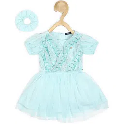 Allen Solly Junior Girls Floral Dress With Rubberband-image-39