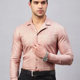 LOUIS STITCHspread collar Long Sleeves Cotton Formal Shirt-image-65