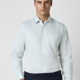 Van Heusen Textured Pure Cotton Formal Shirt-image-41