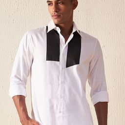 DENNISON Smart Slim Fit Cotton Casual Shirt-image-63