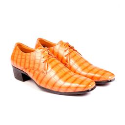 Bxxy Men Textured Height Increasing Formal Derbys-picture-31