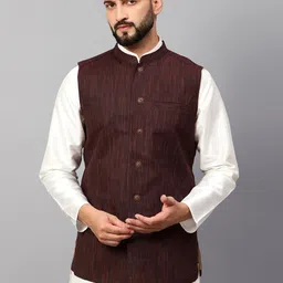 Latest Chikan Garments Self Design Nehru Jackets-picture-57