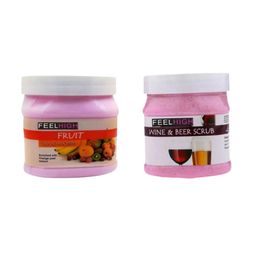 FEELHIGH Face & Body Fruit Cream & Wine And Beer Scrub-20