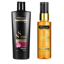 TRESemme Smooth & Shine Shampoo 340 ml & Gloss Ultimate Ultra Shine Hair Serum 50 ml-3