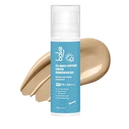 BAKE 2% Multi Peptide Tinted Sunscreen SPF 70 PA+++ For Broad Spectrum Sunscreen - 50 g-22
