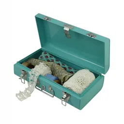 Living With Elan Blue Set of 1 Reusable Multi-Utility Organisers-1