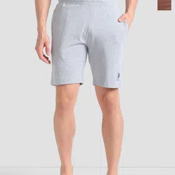 U.S. Polo Assn. Men Pack Of 2 Mid-Rise Lounge Shorts-image-100
