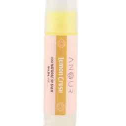 ANOUR Lemon Crush Lip Balm with Shea & Cocoa Butter for Chapped & Dry Lips - 5g-33