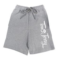 Tom & Jerry by Wear Your Mind Boys Grey & White Tom & Jerry Printed Shorts-image-14