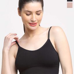Friskers  Pack Of 2 Lightly Padded Anti Bacterial T-shirt Bras-image-10