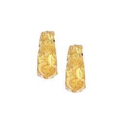 BHIMA 916 BIS Hallmark 22K Gold Hoop Earrings-image-67
